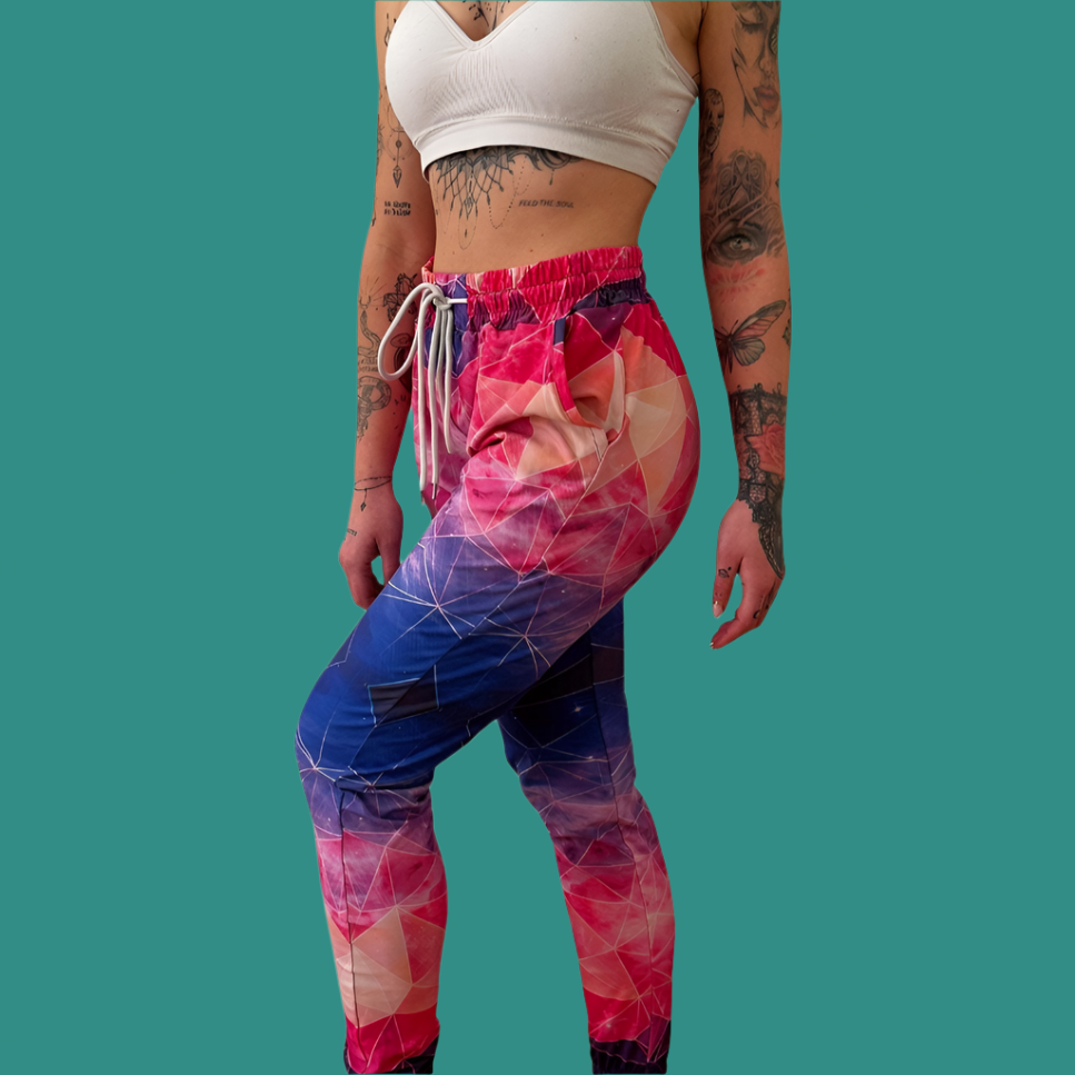 Neon Galaxy Joggers
