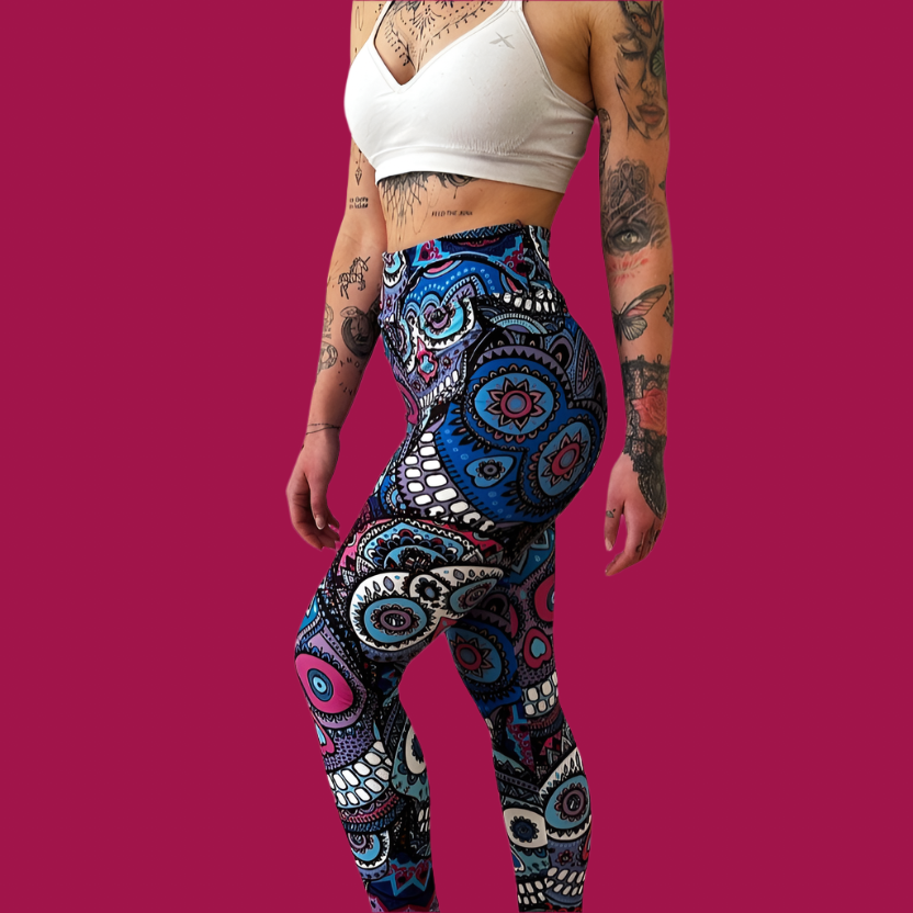 Candy Skull leggings