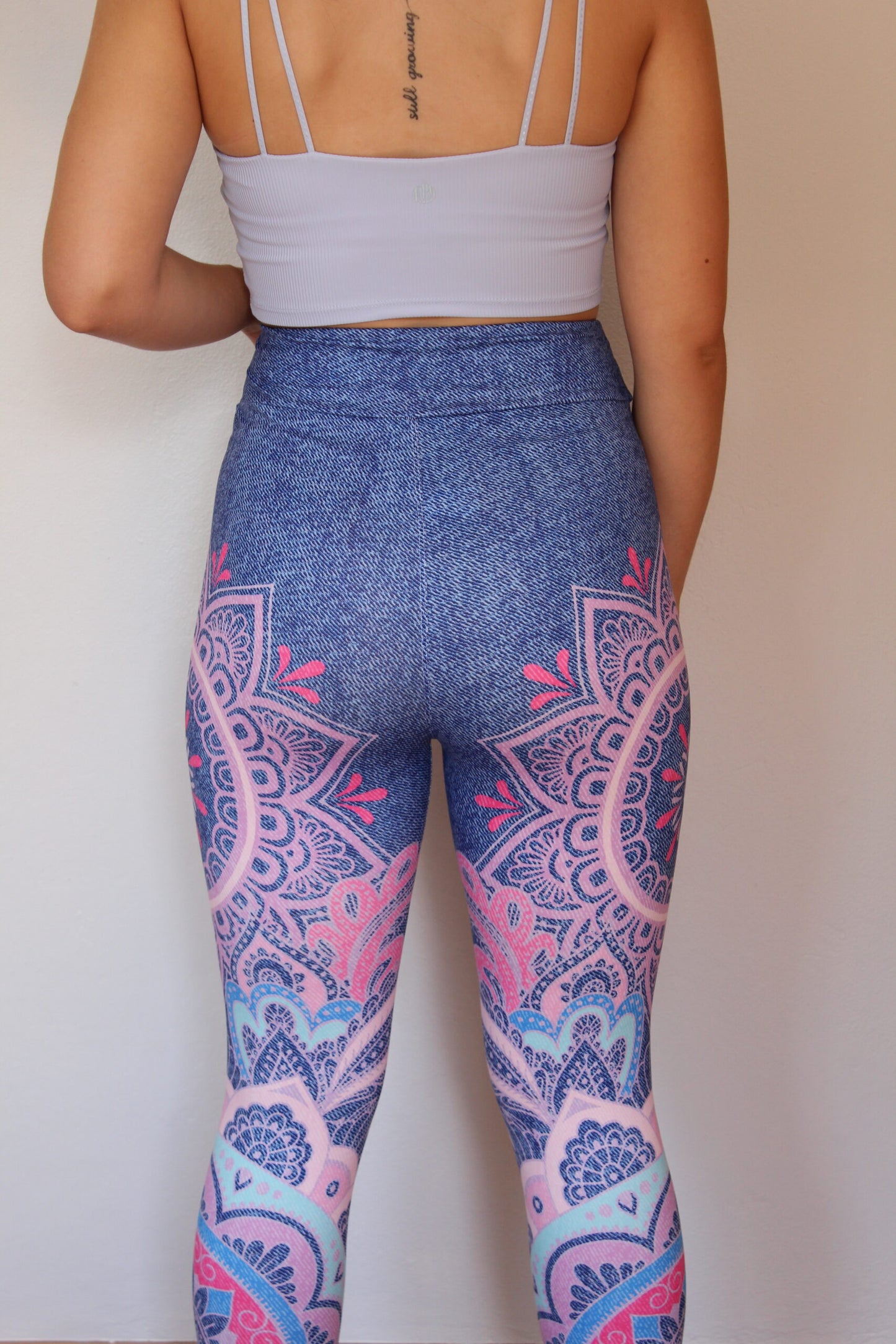 Denim Mandala Leggings | Hoko Active