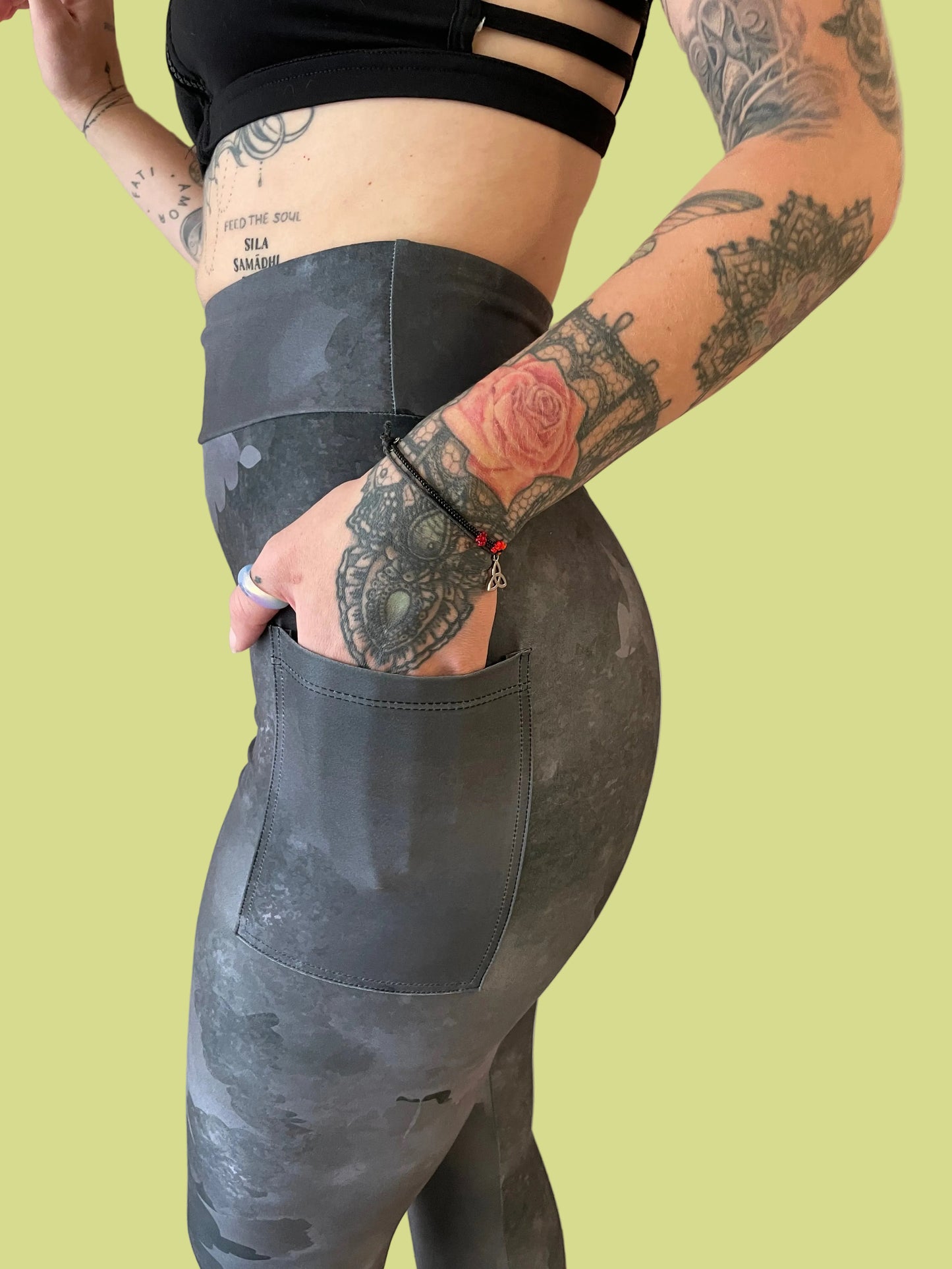 Smokey Clouds | High Waisted with Pockets!