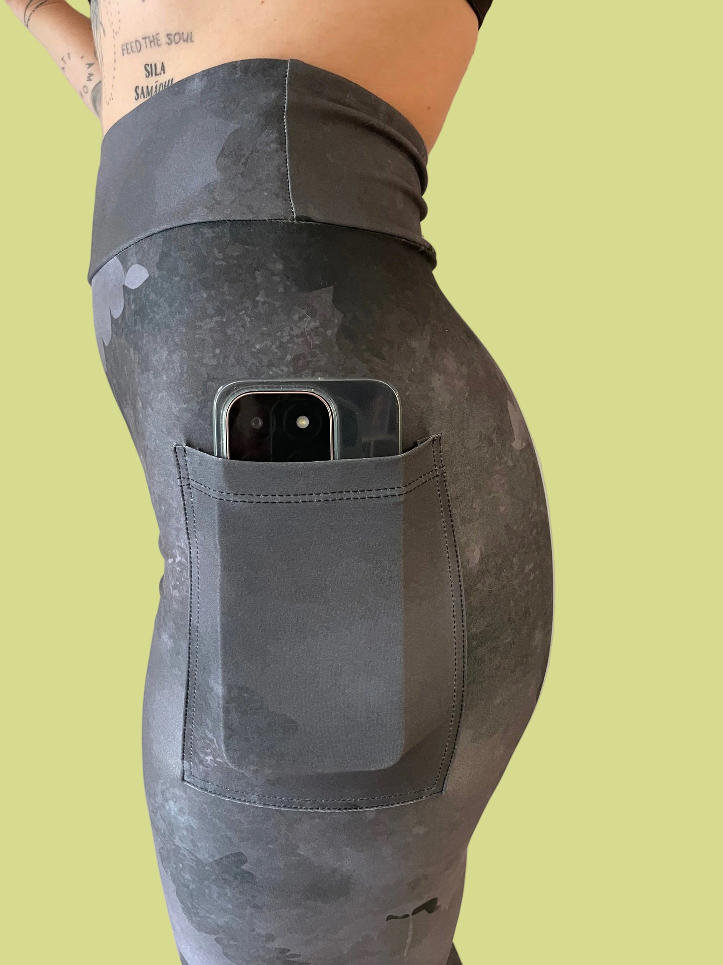 Smokey Clouds | High Waisted with Pockets!