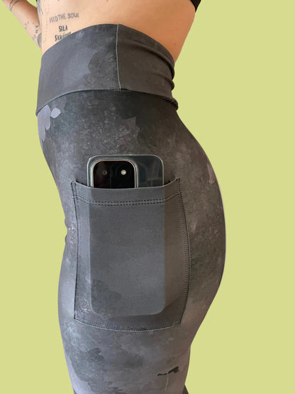 Smokey Clouds | High Waisted with Pockets!