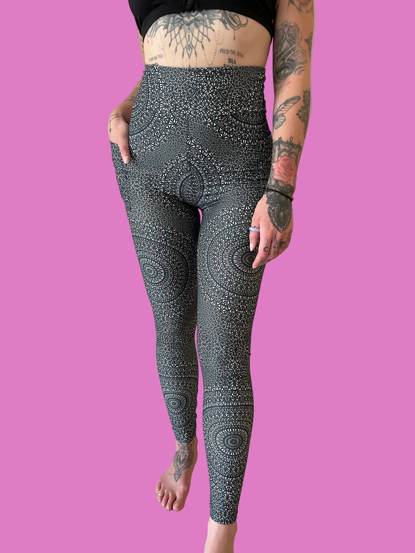 Dotty | High Waisted with Pockets!