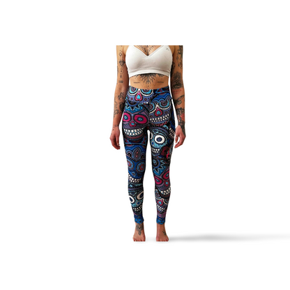 Candy Skull leggings