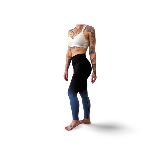 Midnight Ombre performance leggings