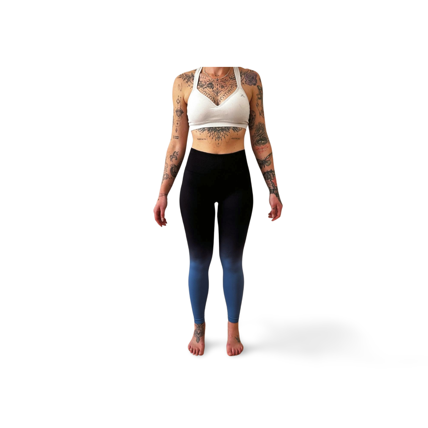 Midnight Ombre performance leggings